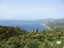 The plot is 4.017 sq.m, it is located at the south side of the village and it is very close to the main&nbsp; tarmac road connecting Agios Dimitrios with Platsa.